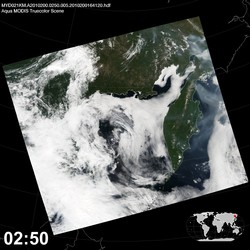 Level 1B Image at: 0250 UTC