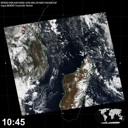 Level 1B Image at: 1045 UTC