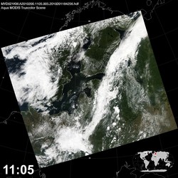 Level 1B Image at: 1105 UTC