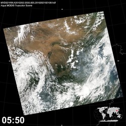 Level 1B Image at: 0550 UTC