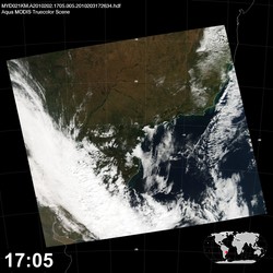 Level 1B Image at: 1705 UTC