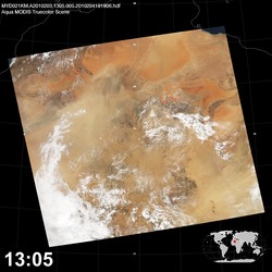 Level 1B Image at: 1305 UTC