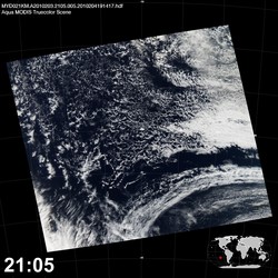 Level 1B Image at: 2105 UTC