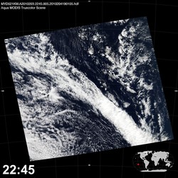 Level 1B Image at: 2245 UTC