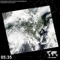 Level 1B Image at: 0535 UTC