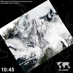 Level 1B Image at: 1045 UTC