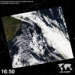 Level 1B Image at: 1650 UTC