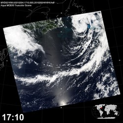 Level 1B Image at: 1710 UTC