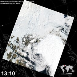 Level 1B Image at: 1310 UTC