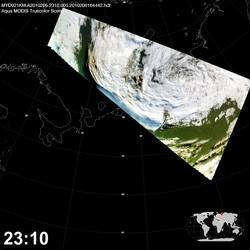 Level 1B Image at: 2310 UTC