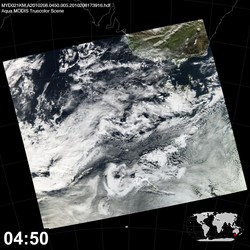 Level 1B Image at: 0450 UTC