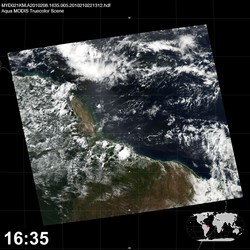 Level 1B Image at: 1635 UTC