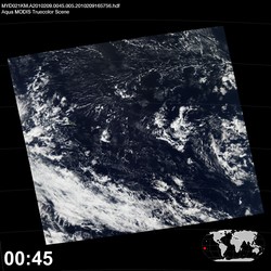 Level 1B Image at: 0045 UTC