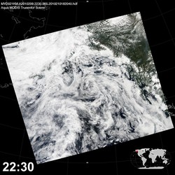 Level 1B Image at: 2230 UTC