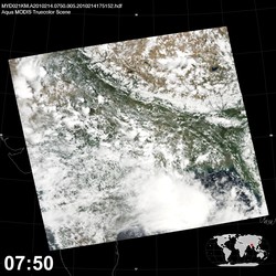 Level 1B Image at: 0750 UTC