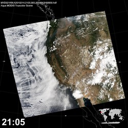 Level 1B Image at: 2105 UTC