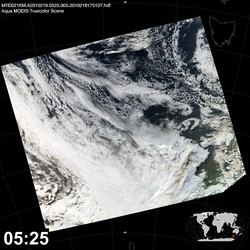 Level 1B Image at: 0525 UTC