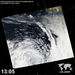 Level 1B Image at: 1305 UTC