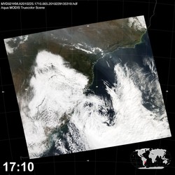 Level 1B Image at: 1710 UTC