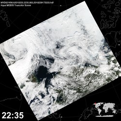 Level 1B Image at: 2235 UTC