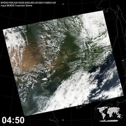 Level 1B Image at: 0450 UTC