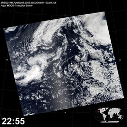 Level 1B Image at: 2255 UTC