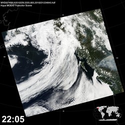 Level 1B Image at: 2205 UTC