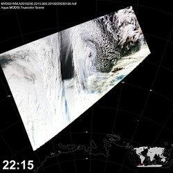 Level 1B Image at: 2215 UTC