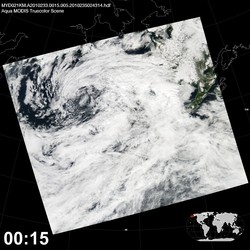 Level 1B Image at: 0015 UTC