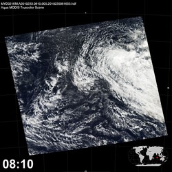 Level 1B Image at: 0810 UTC