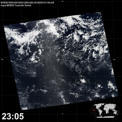 Level 1B Image at: 2305 UTC