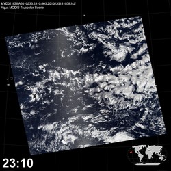 Level 1B Image at: 2310 UTC