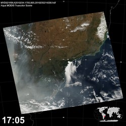 Level 1B Image at: 1705 UTC