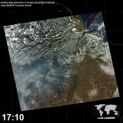 Level 1B Image at: 1710 UTC