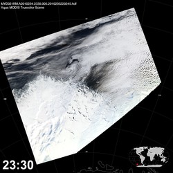 Level 1B Image at: 2330 UTC