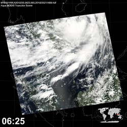 Level 1B Image at: 0625 UTC