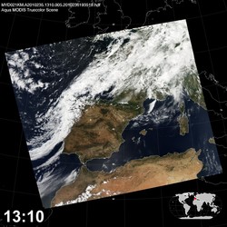 Level 1B Image at: 1310 UTC