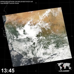 Level 1B Image at: 1345 UTC