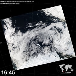 Level 1B Image at: 1645 UTC