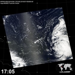 Level 1B Image at: 1705 UTC