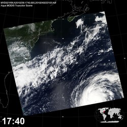 Level 1B Image at: 1740 UTC