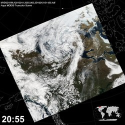 Level 1B Image at: 2055 UTC