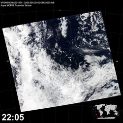 Level 1B Image at: 2205 UTC