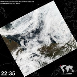 Level 1B Image at: 2235 UTC