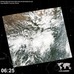 Level 1B Image at: 0625 UTC