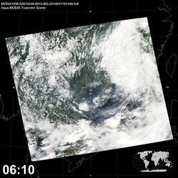 Level 1B Image at: 0610 UTC