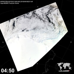 Level 1B Image at: 0450 UTC