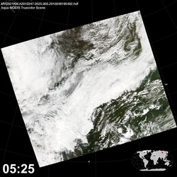 Level 1B Image at: 0525 UTC