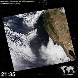 Level 1B Image at: 2135 UTC