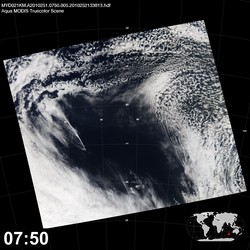 Level 1B Image at: 0750 UTC